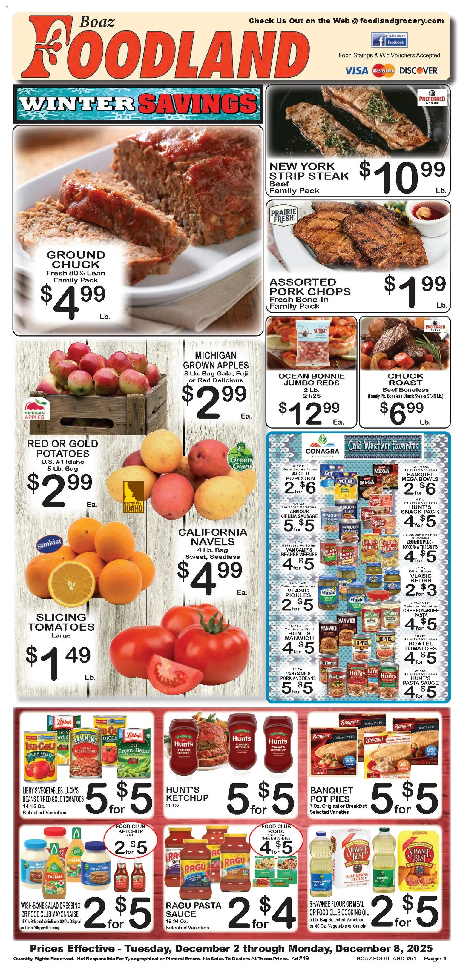 Ad Preview of Foodland Weekly Ad from 12/02/2025