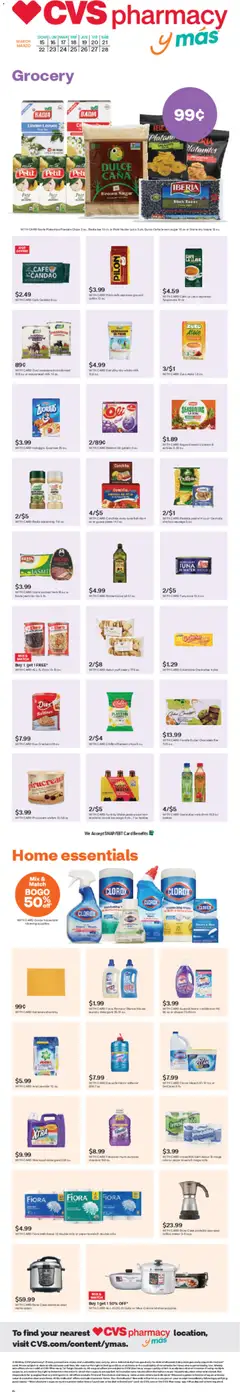 Ad Preview of CVS Pharmacy CVS Pharmacy y más from 03/15/2026