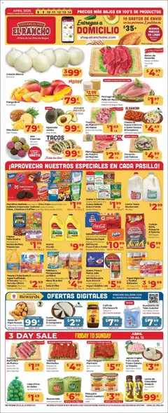 Ad Preview of El Rancho El Rancho Weekly Ad from 04/08/2026