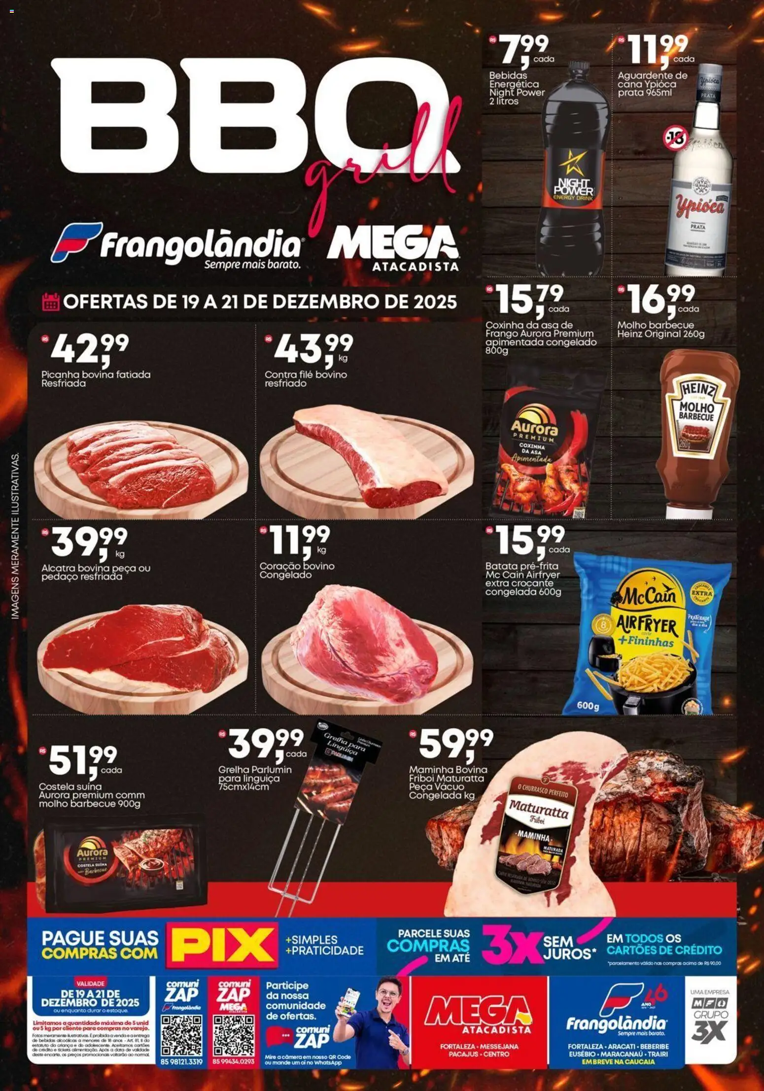 Pré-Visualização do folheto "Ofertas da semana" da loja Frangolândia válido a partir de 19/12/2025
