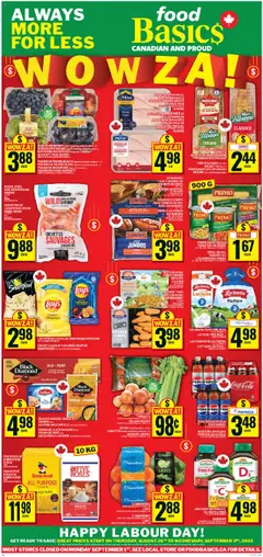 Preview of leaflet Kanata, Katimavik Road 150 from shop Food Basics is valid from Aug 28, 2025