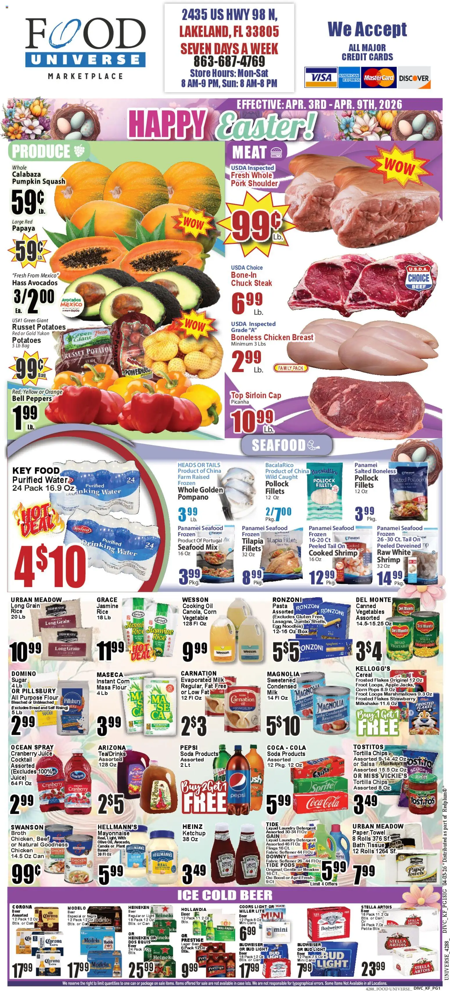 Ad Preview of Food Universe Food Universe Weekly Ad from 04/03/2026
