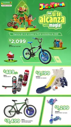 Vista previa las ofertas de la tienda Bodega Aurrerá - Folleto Juguetirama desde el 04/10/2025 