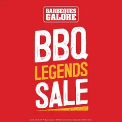 Preview of catalogue Catalogue from shop Barbeques Galore valid 30/07/2025