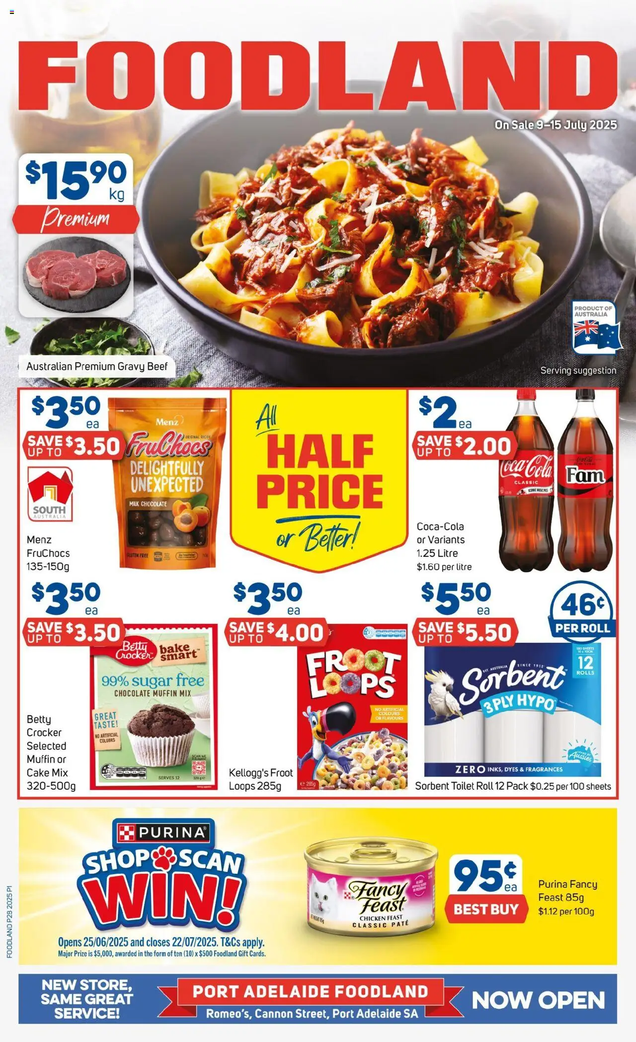 Foodland catalogue valid from 09/07/2025 - page 1