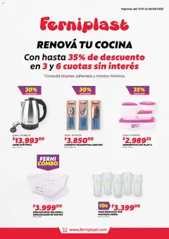 Vista previa del folleto de la tienda Ferniplast válido desde el 17/07/2025 
