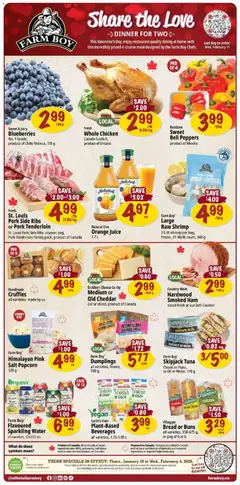 Preview of leaflet Weekly flyer / circulaire from shop Farm Boy is valid from Jan 29, 2026