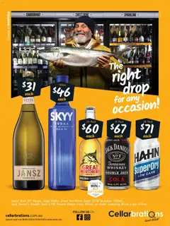 Preview of catalogue Cellarbrations catalogue Exmouth, Newman, Paraburdoo from shop Cellarbrations valid 06/04/2026
