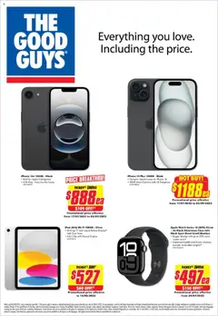 Preview of catalogue Apple from shop The Good Guys valid 30/07/2025
