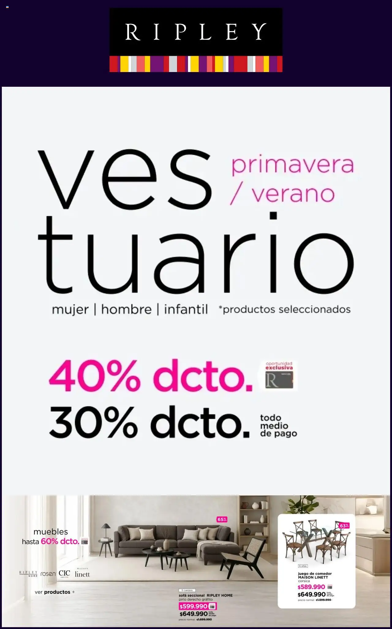 Ripley Ofertas > válido desde 01.10.2025 > número de página 1