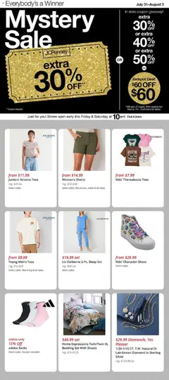 Ad Preview of JCPenney Weekly Ad from 07/31/2025