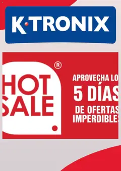  Vista previa del prospecto Hot Sale del almacen Ktronix válida del 16/10/2025 al 20/10/2025