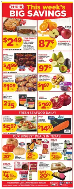 Ad Preview of H-E-B Weekly Ad from 09/17/2025