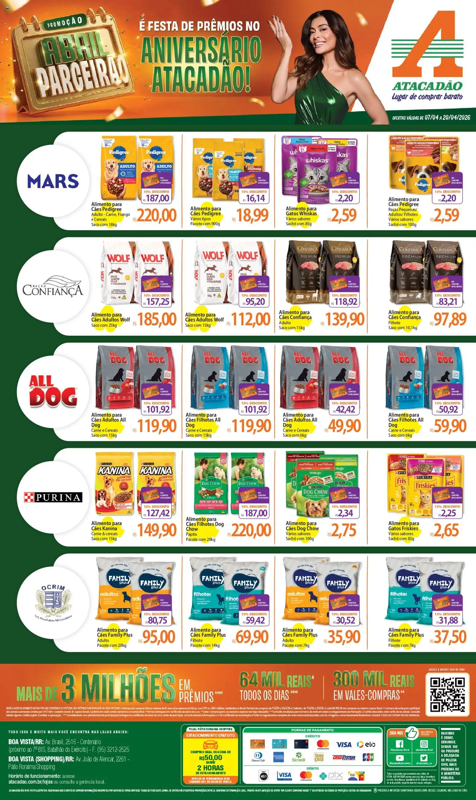 Pré-Visualização do folheto "Atacadão ofertas - RR" da loja Atacadão válido a partir de 07/04/2026