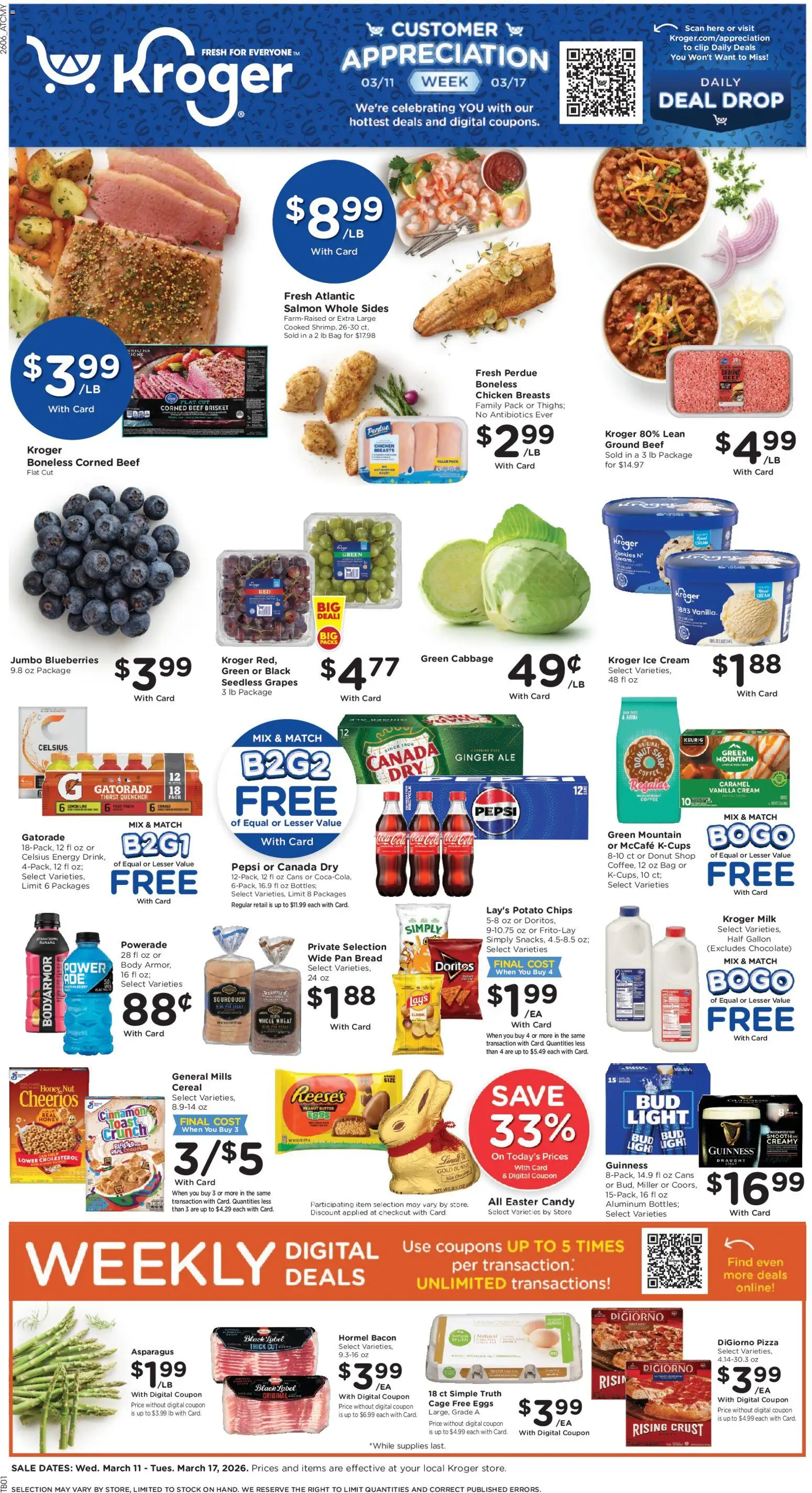 Ad Preview of Kroger Kroger Weekly Ad from 03/11/2026