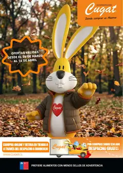 Folleto de la tienda Cugat válido desde el 31.03.2026 
