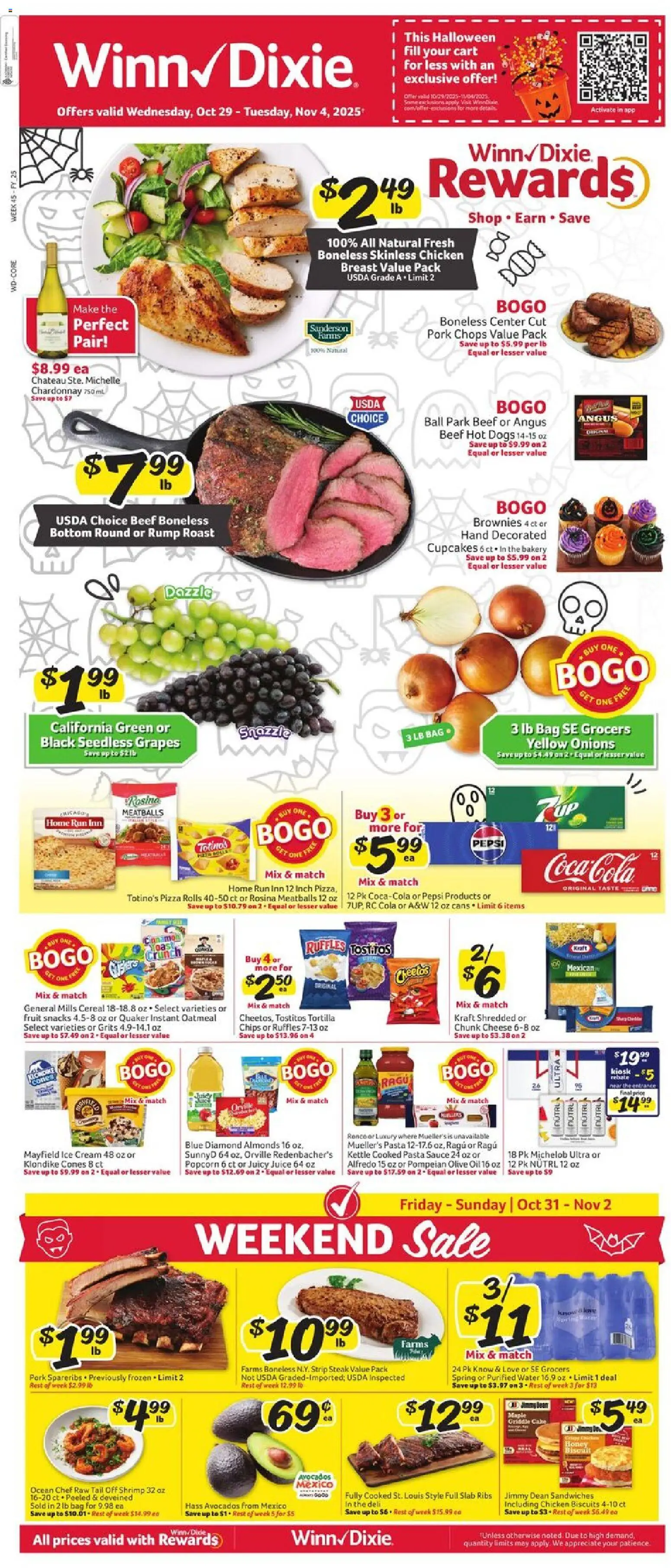 Ad Preview of Winn Dixie Weekly Circular - FL from 10/29/2025