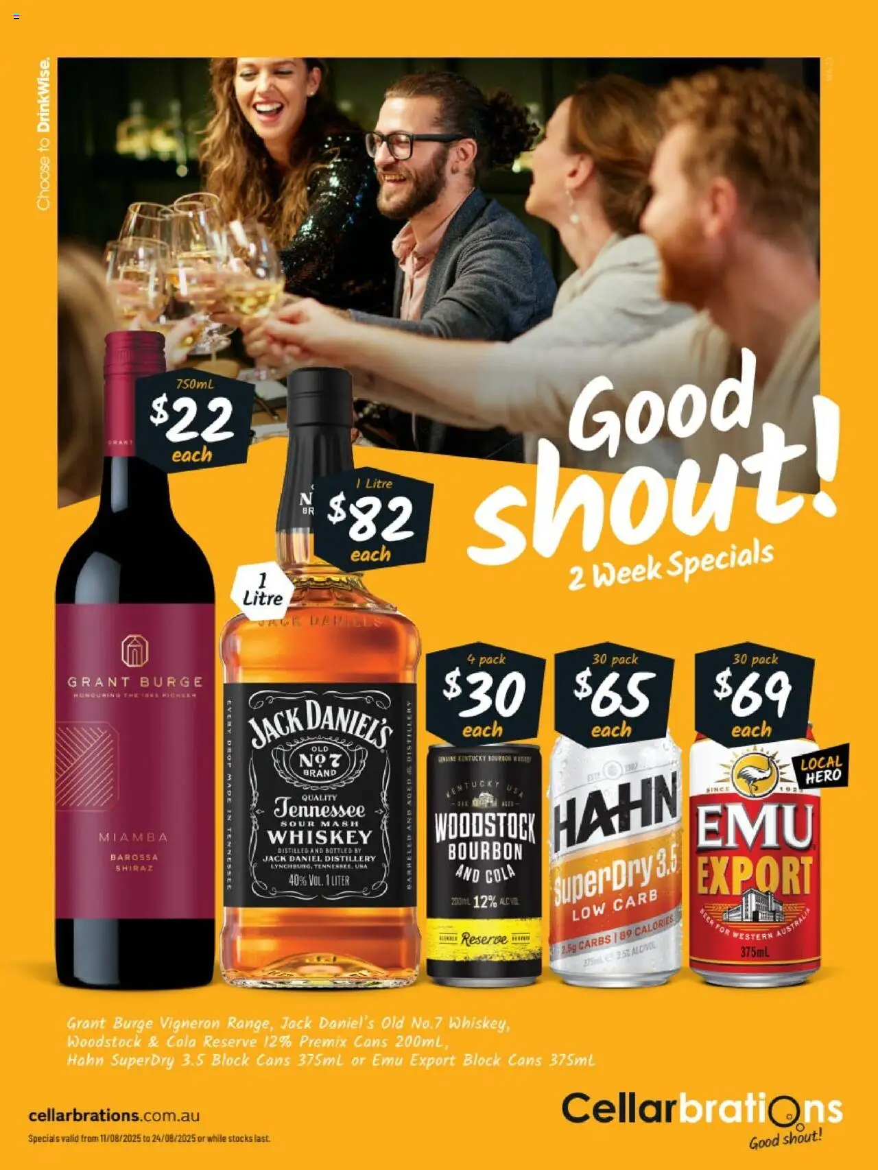 Cellarbrations catalogue valid from 11/08/2025 - page 1