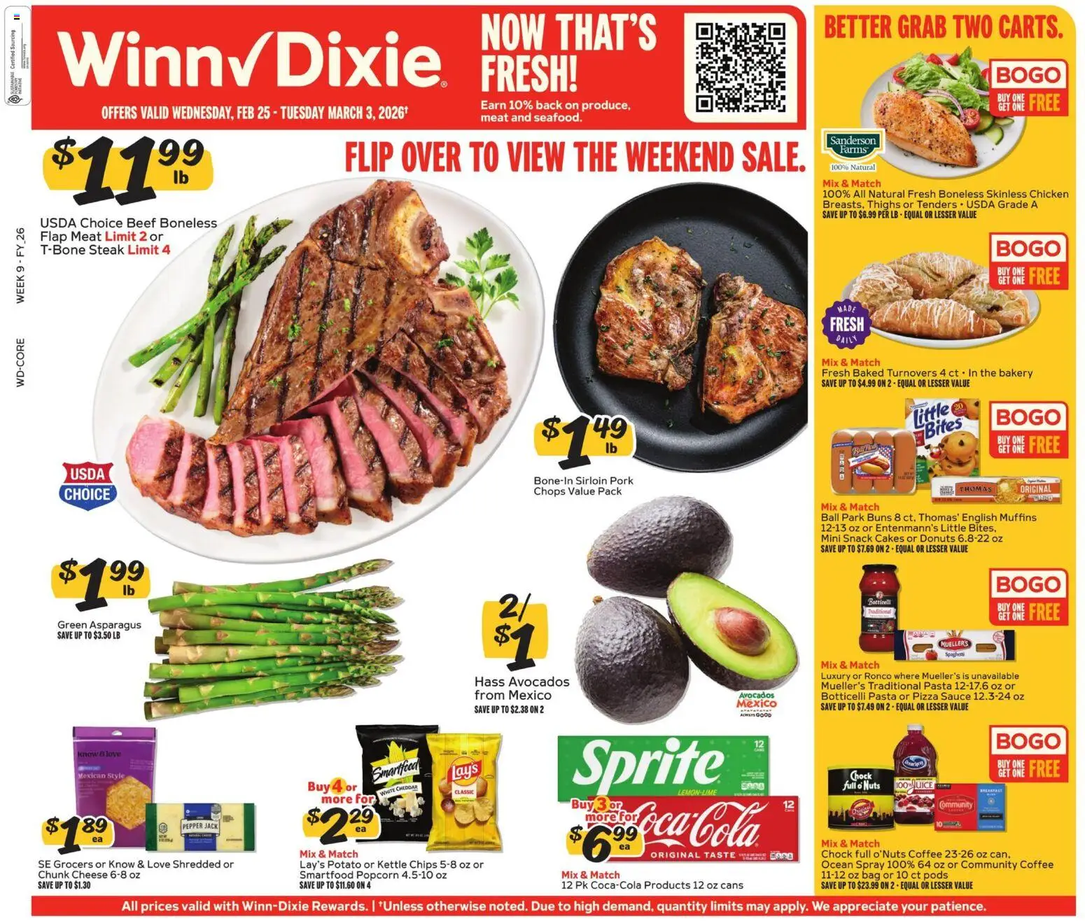 Ad Preview of Winn Dixie Weekly Ad from 02/25/2026