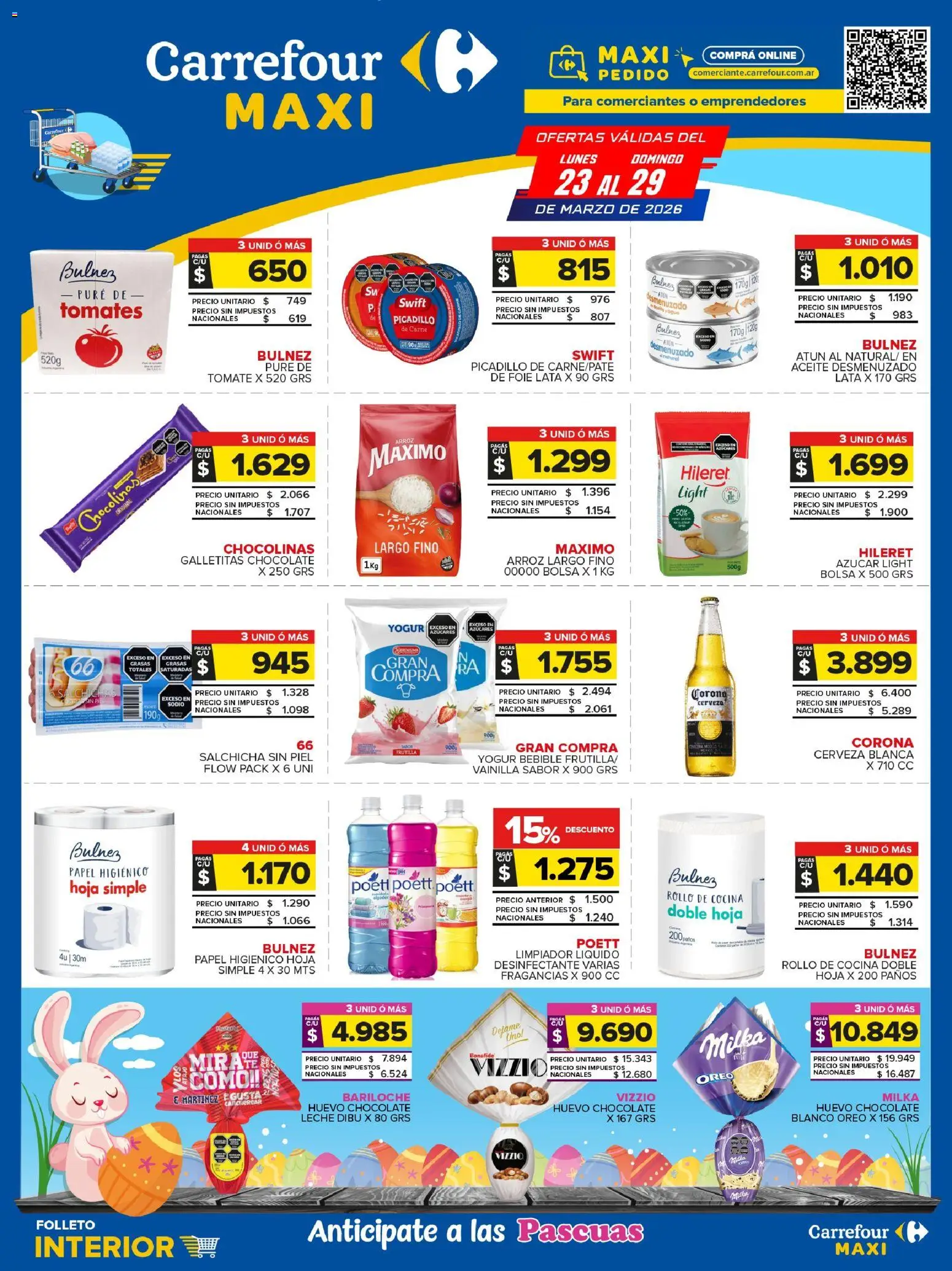 Vista previa del folleto de la tienda Carrefour Maxi válido desde el 23/03/2026 