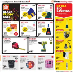 Preview of leaflet Black Friday from shop Home Hardware is valid from Nov 06, 2025