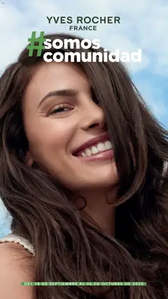 Vista previa las ofertas de la tienda Yves Rocher - Catálogo Somos Comunidad desde el 18/09/2025 