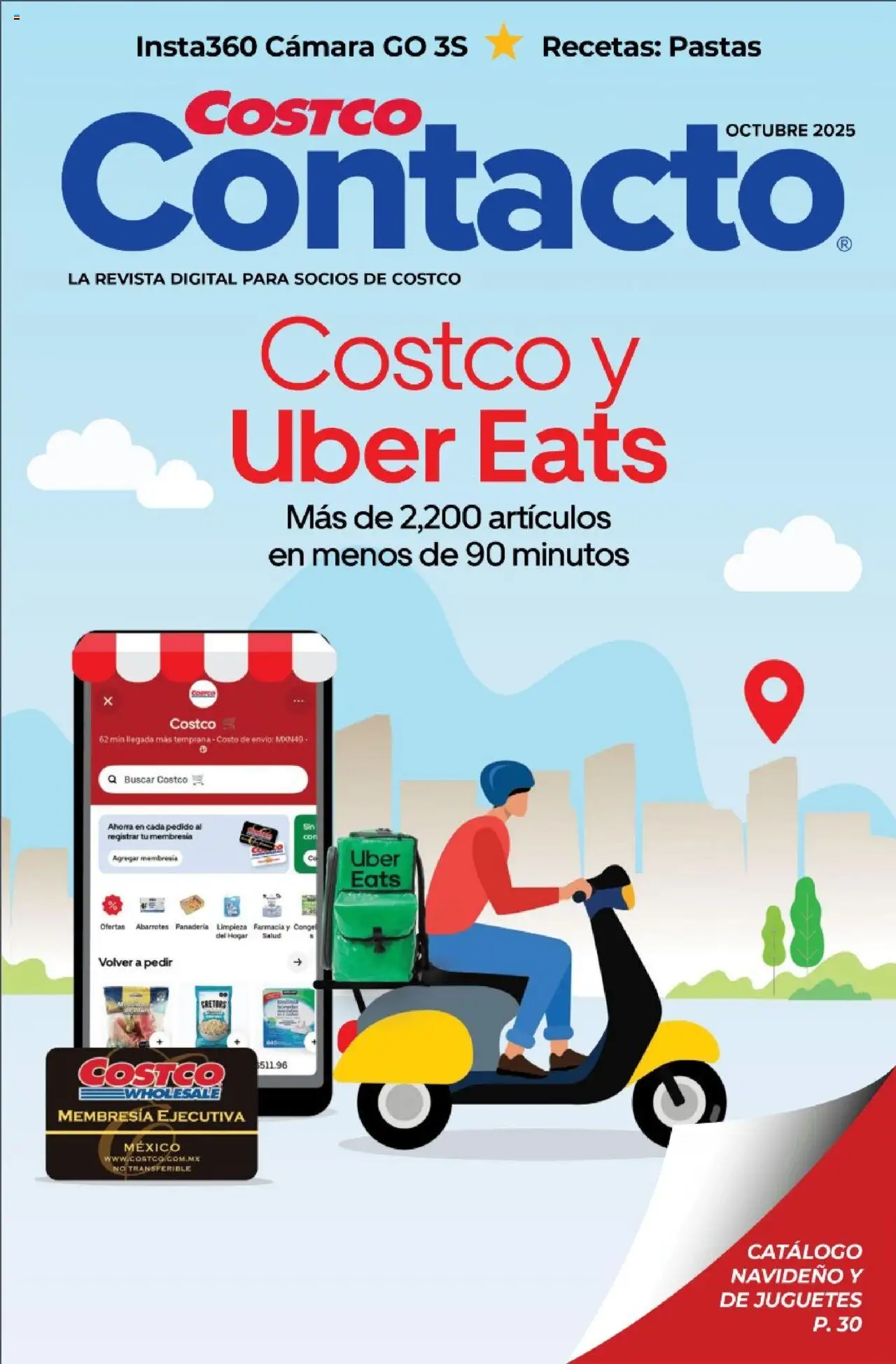 Revista Octubre Costco y sus promociones válidas desde el 03/10/2025 - Número de página 1