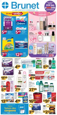 Preview of leaflet Brunet weekly flyer / circulaire from shop Brunet is valid from Apr 30, 2026