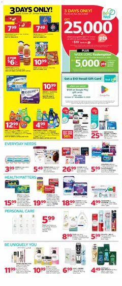 Preview of leaflet Weekly flyer / circulaire from shop Rexall is valid from Oct 31, 2025 | Page: 2