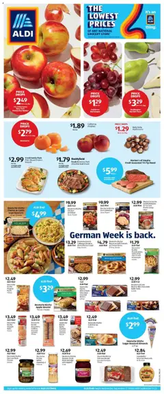 Ad Preview of Aldi In Store Ad from 09/17/2025