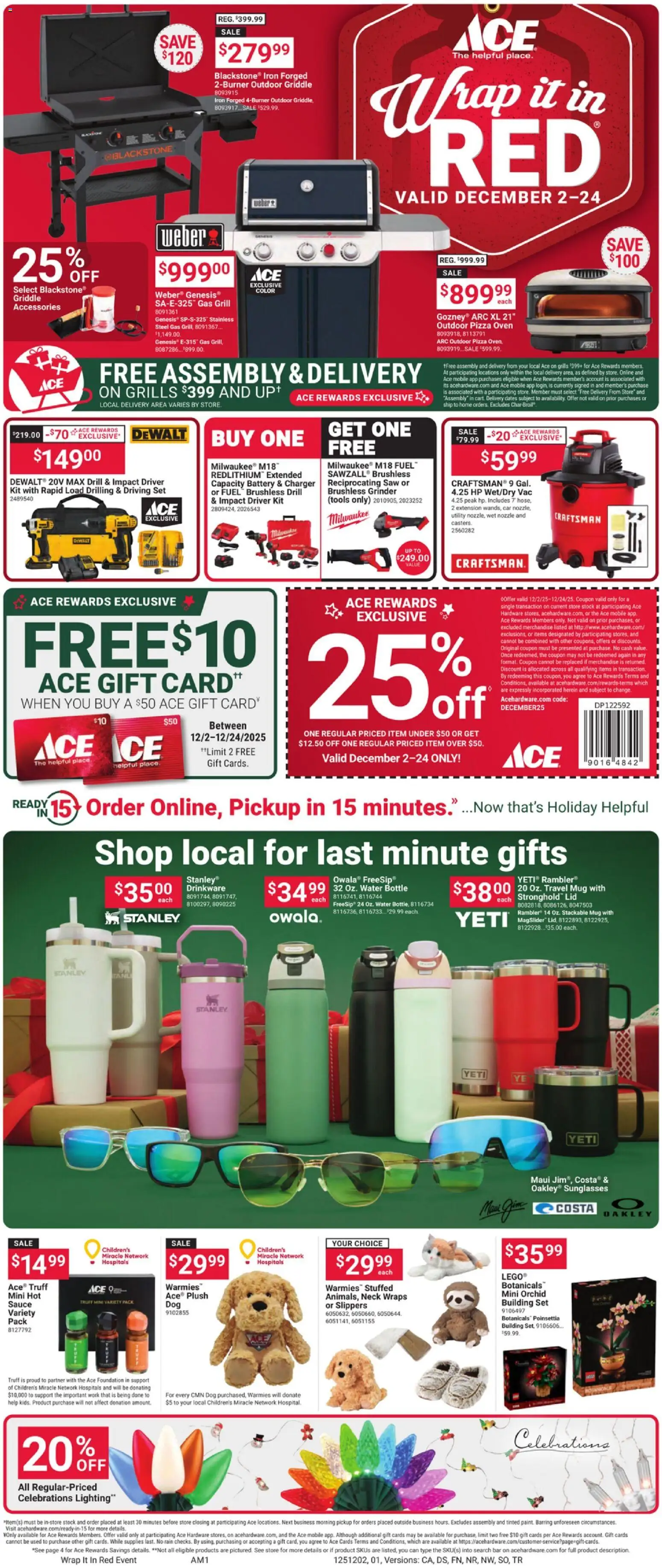 Ad Preview of Giant Eagle Ace Ad from 12/02/2025