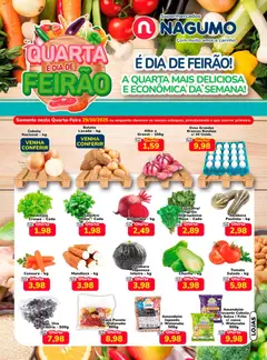 Pré-Visualização do folheto "Ofertas Quarta do Feirão" da loja Nagumo válido a partir de 29/10/2025
