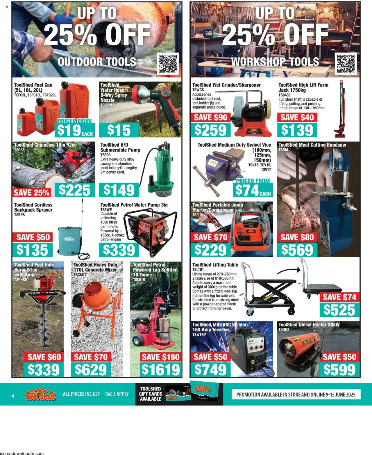 Catalogue The Tool Shed catalogue valid from 9 Jun 2025 - page 4