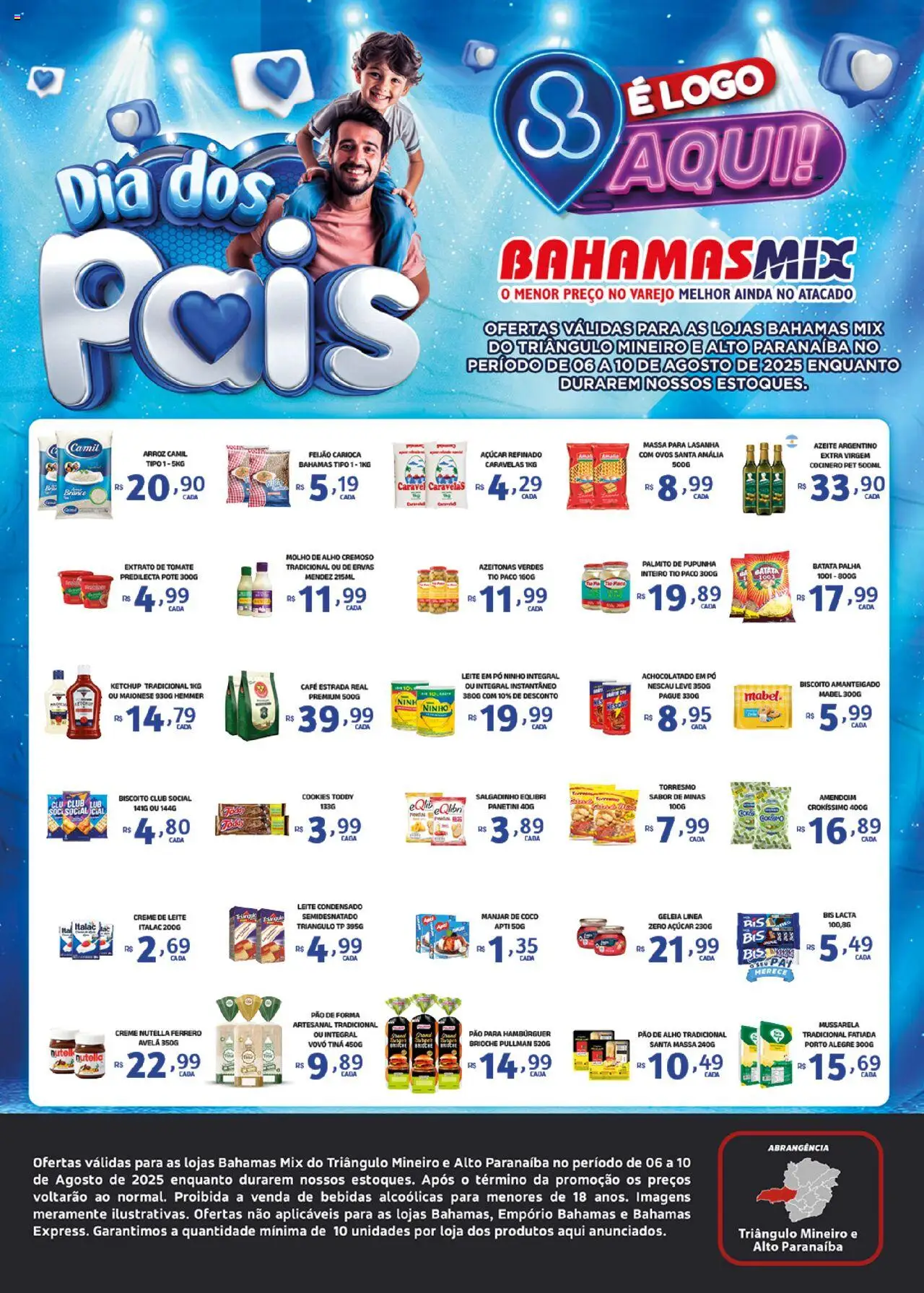Bahamas Mix folheto "Ofertas Especial Dia dos Pais" válido a partir de 06/08/2025 - número de página 1