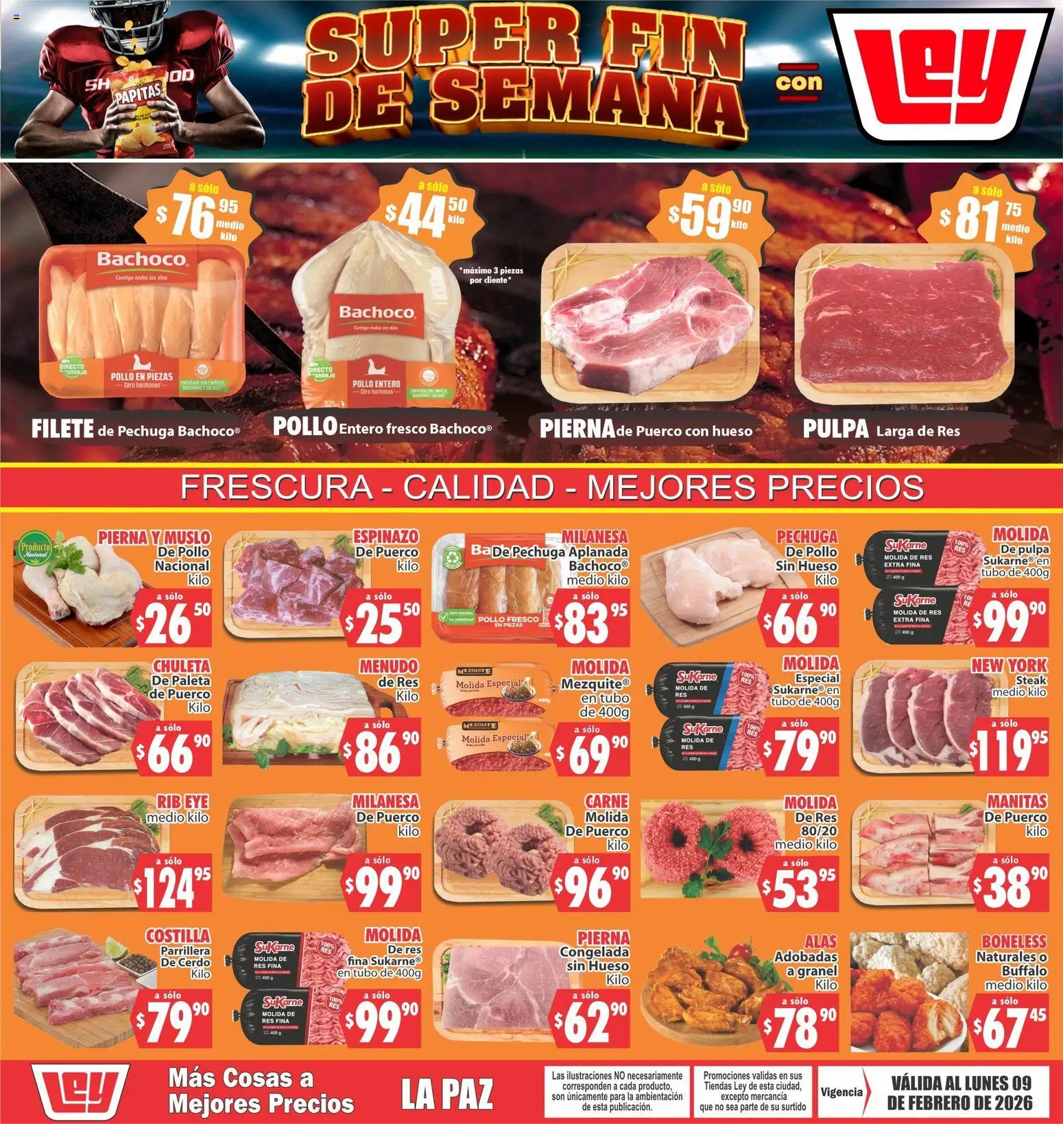 Vista previa las ofertas de la tienda Casa Ley - Folleto Frescura, calidad, mejores precios desde el 07/02/2026 