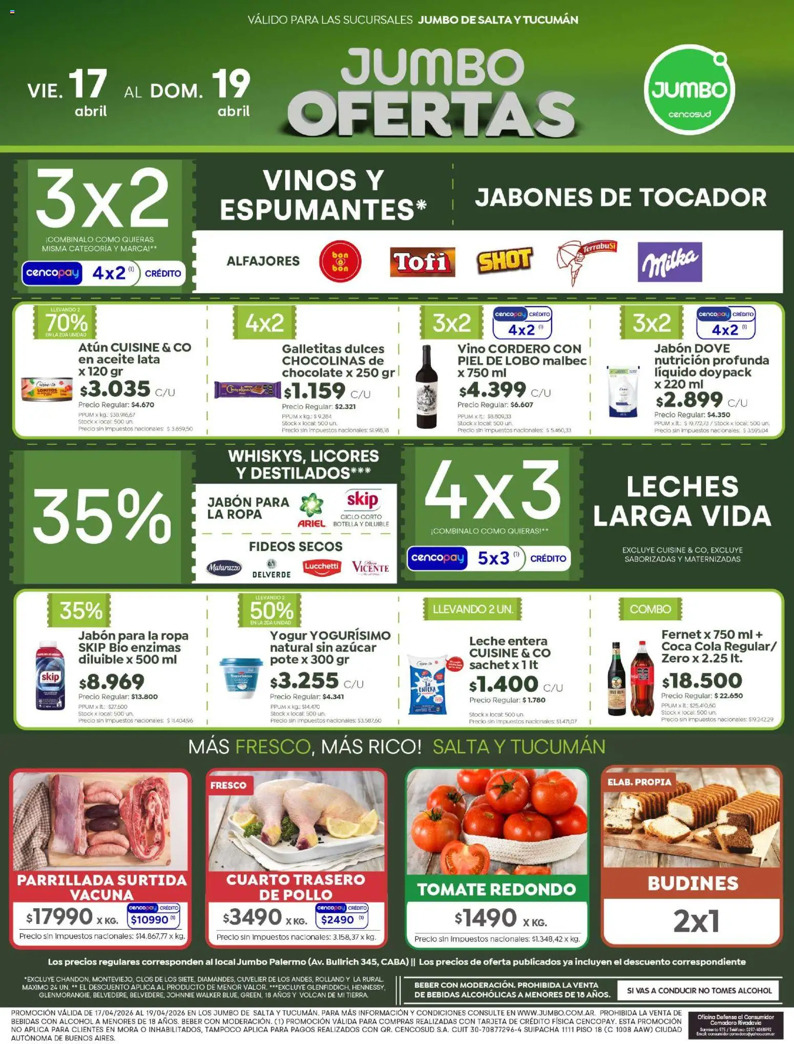 Vista previa del folleto de la tienda Jumbo válido desde el 17/04/2026 