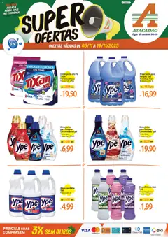 Pré-Visualização do folheto "Ofertas - SP" da loja Atacadão válido a partir de 05/11/2025