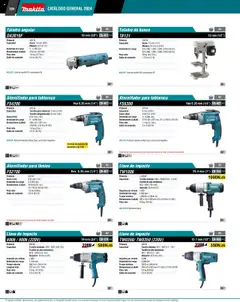Vista previa las ofertas de la tienda Makita - Catálogo desde el 04/09/2025 | Página: 104
