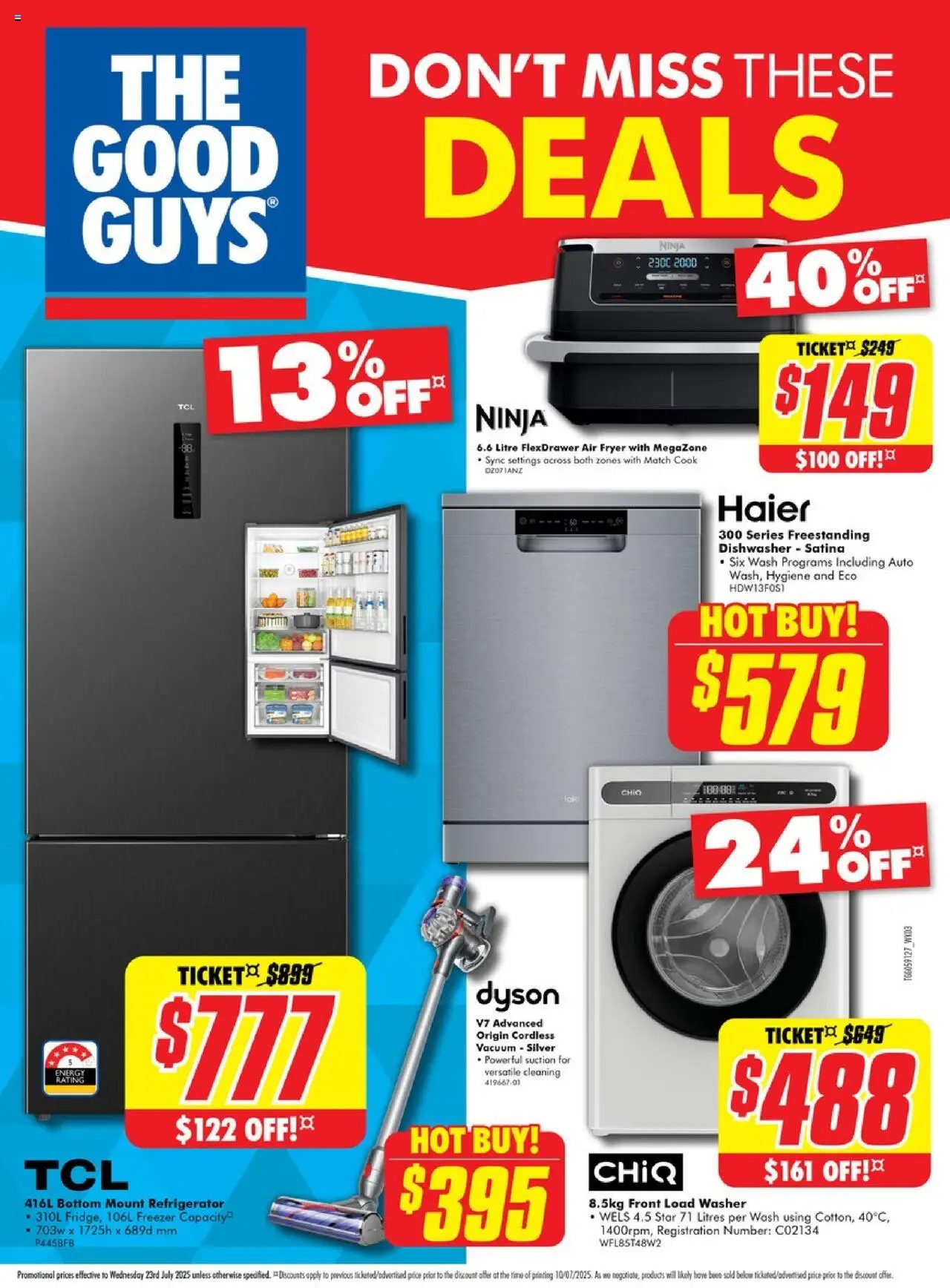 The Good Guys catalogue valid from 16/07/2025 - page 1