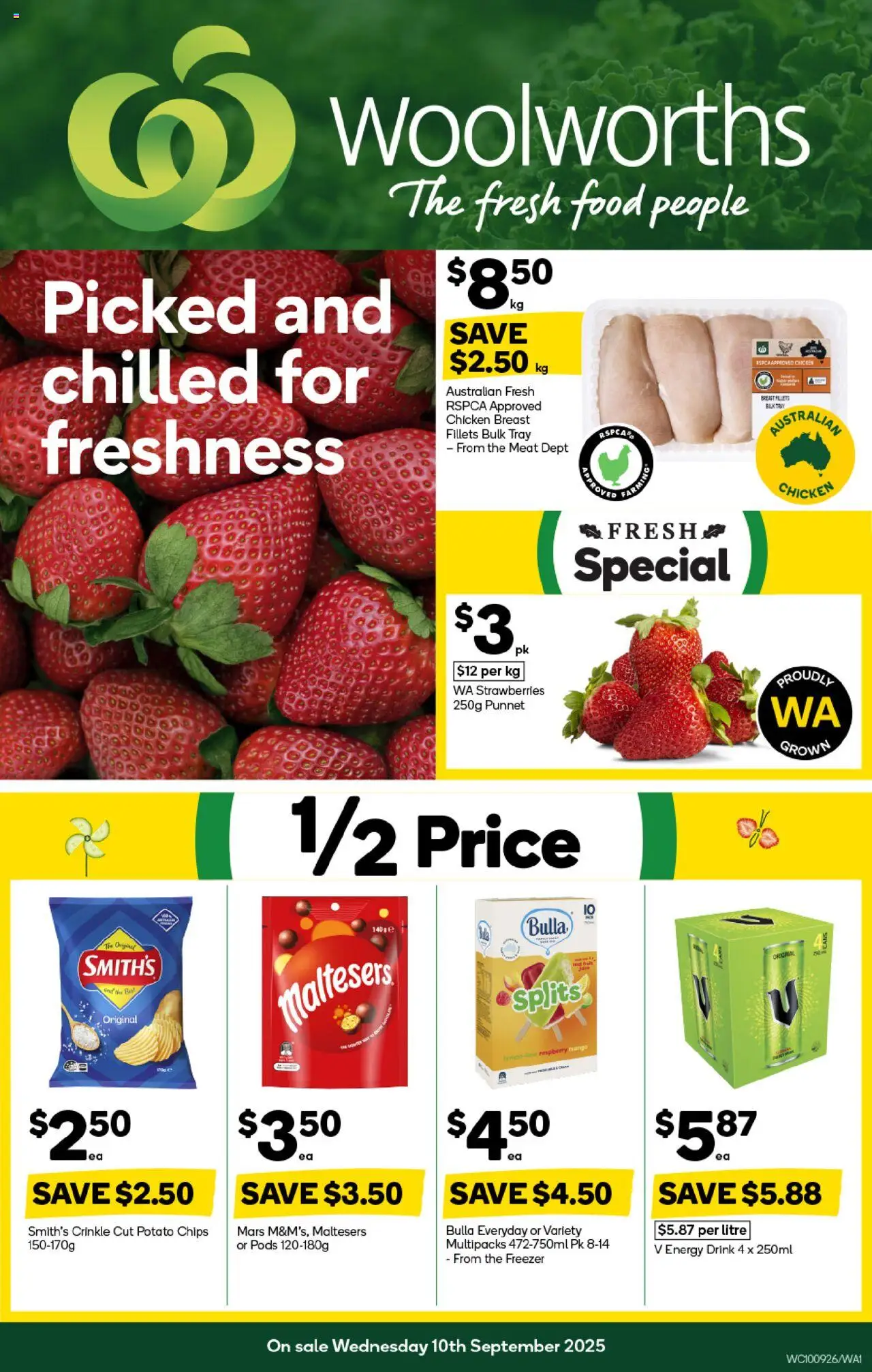 Woolworths catalogue valid from 10/09/2025 - page 1