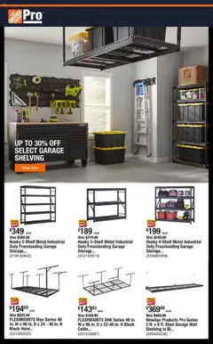 Ad Preview of Home Depot Shop Pro Ad from 07/14/2025