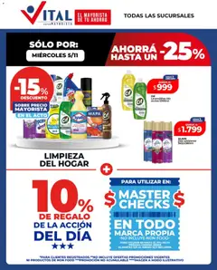 Vista previa del folleto de la tienda Vital válido desde el 05/11/2025 