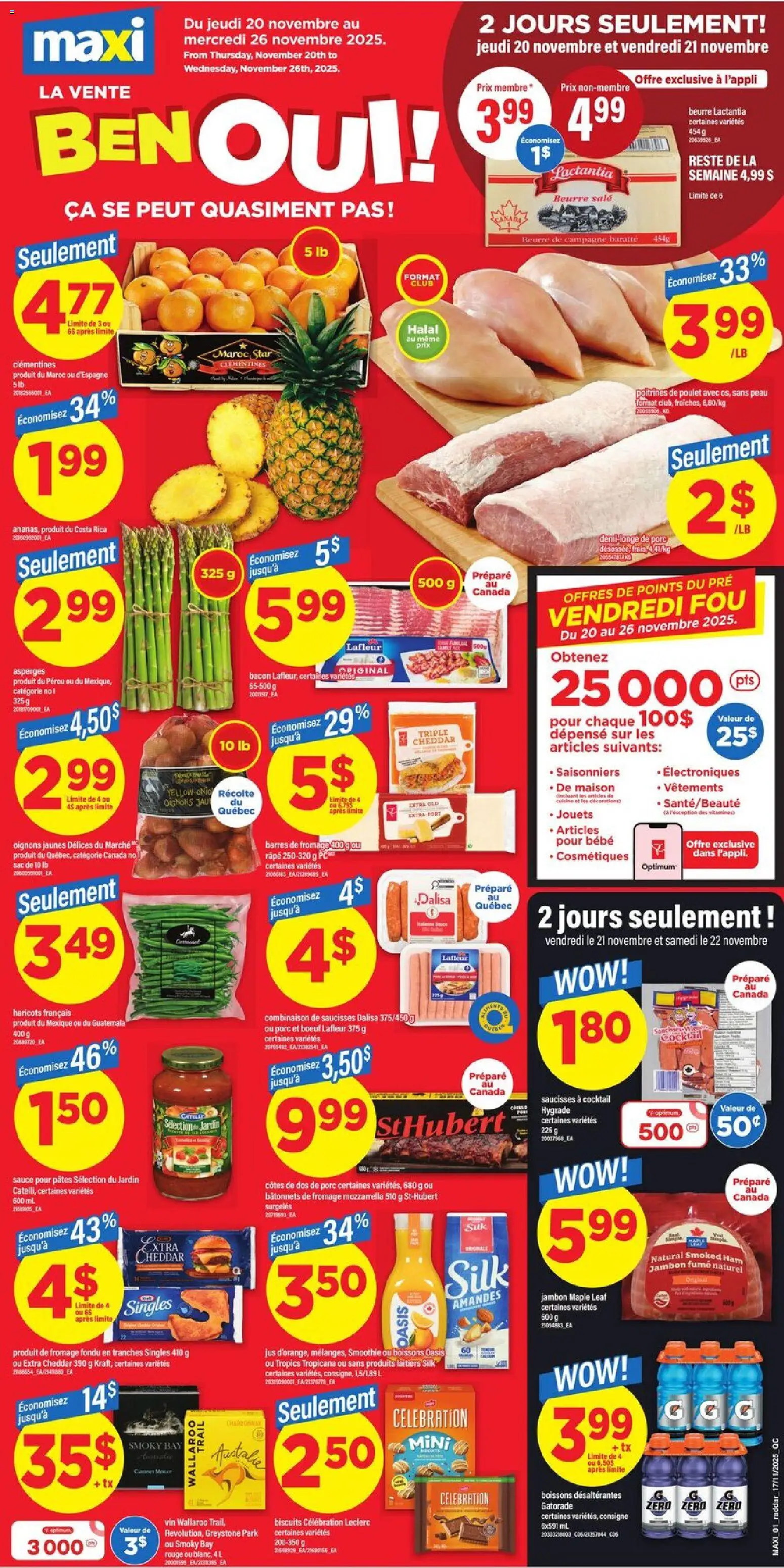 Preview of leaflet Black Friday from shop Maxi is valid from Nov 20, 2025