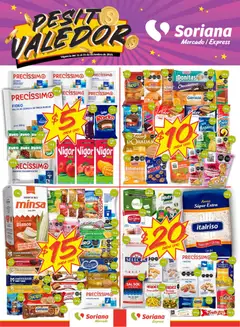 Vista previa las ofertas de la tienda Soriana - Pesito Valedor Mercado: Edo Mex, Valle De México, Gro, Hgo, Mor, Pue, Qto, Tlax, Ver desde el 11/12/2025 