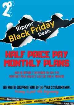 Preview of catalogue Black Friday from shop 2 Degrees valid 21 Nov 2025