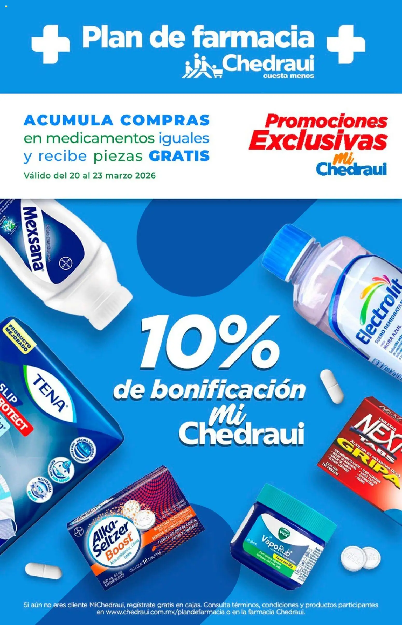 Vista previa las ofertas de la tienda Chedraui - Chedraui folleto Promociones Exclusivas desde el 20/03/2026 