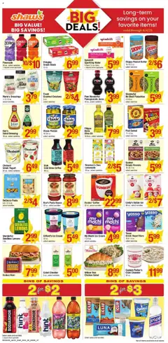 Ad Preview of Shaw's Additional Savings from 08/15/2025
