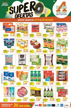 Pré-Visualização do folheto "Ofertas - AL" da loja Atacadão válido a partir de 21/10/2025