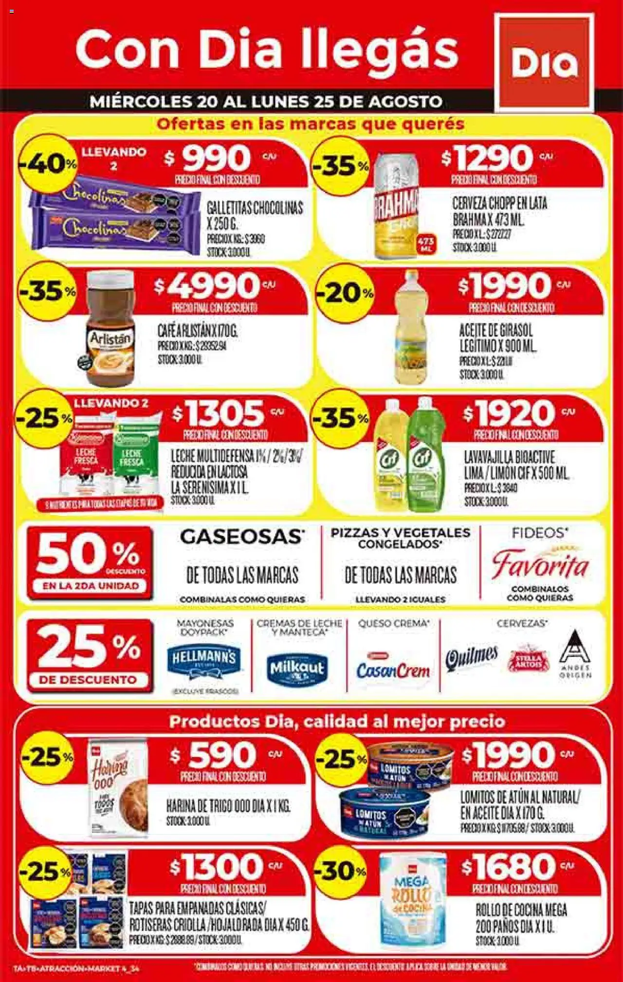 DIA Supermercado Ofertas del 20/08/2025