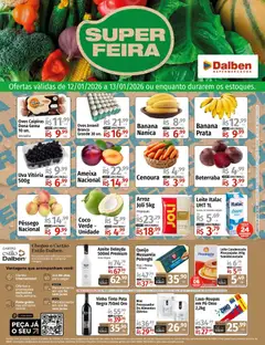 Pré-Visualização do folheto "Ofertas da semana" da loja Supermercado Dalben válido a partir de 12/01/2026